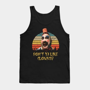 Vintage Don't Ya Like Clowns Tank Top